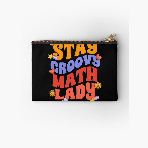 Item preview, Stay Groovy Awesome Math Lady For Groovy Mathematics Teacher designed and sold by Nessshirts.