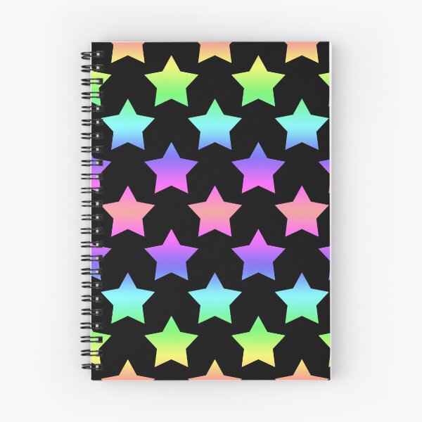 Item preview, Pastel rainbow stars pattern designed and sold by CharlieCreates.