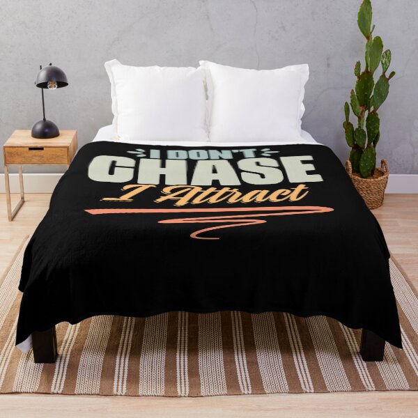 Item preview, I Don't Chase I Attract Retro Manifesting Vibe For Optimists designed and sold by Nessshirts.