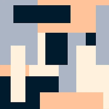 Artwork thumbnail, Abstract Shapes pattern II by OddlyInk