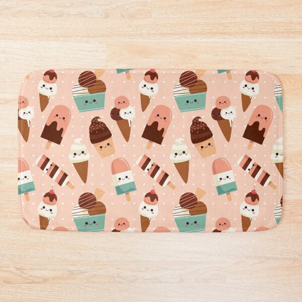 Item preview, Kawaii Ice Cream Pattern designed and sold by MadeByBeata.