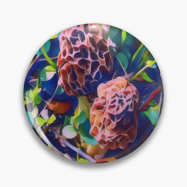 Item preview, Colorful Morel Mushrooms designed and sold by natnat7w.