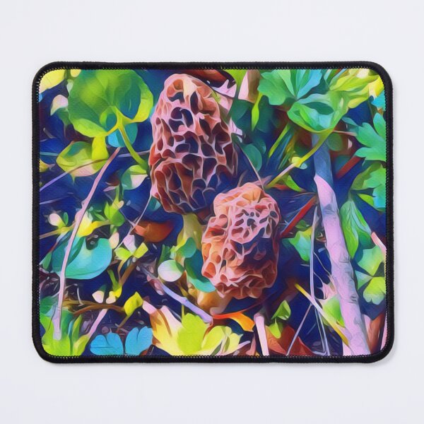 Item preview, Colorful Morel Mushrooms designed and sold by natnat7w.