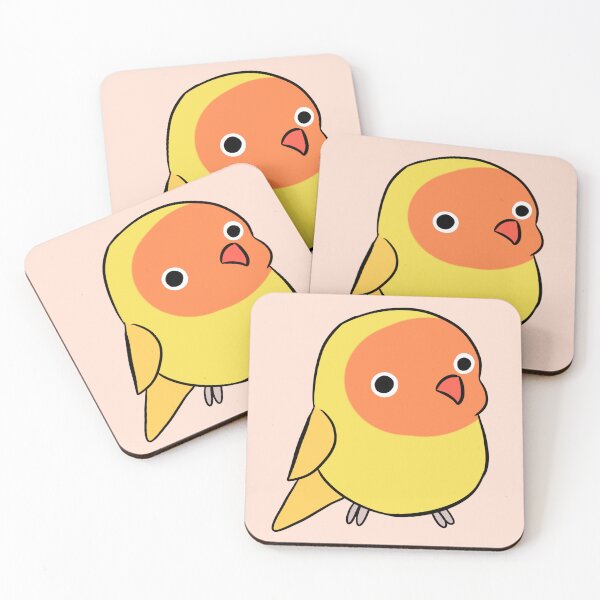 Item preview, Cute Lovebird illustration  designed and sold by Yarafantasyart.