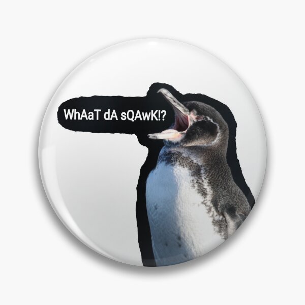 Item preview, What da Squawk Galapagos Penguin designed and sold by SBPenguins.