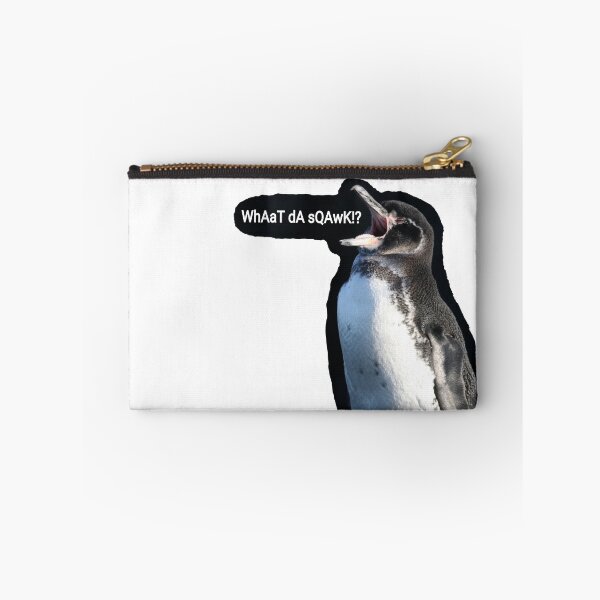 Item preview, What da Squawk Galapagos Penguin designed and sold by SBPenguins.