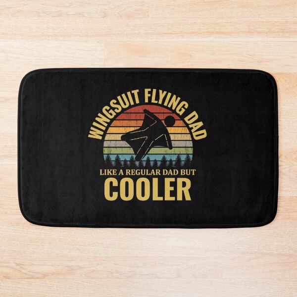 Item preview, Wingsuit flying Dad Base Jumping Skydiving Wingsuiting designed and sold by TastefulTees.