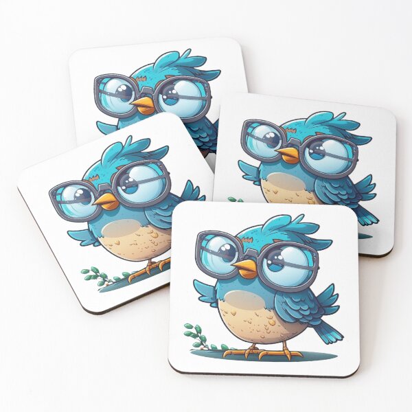 Item preview, Cute Bird Drawing designed and sold by ManiaPopShop.