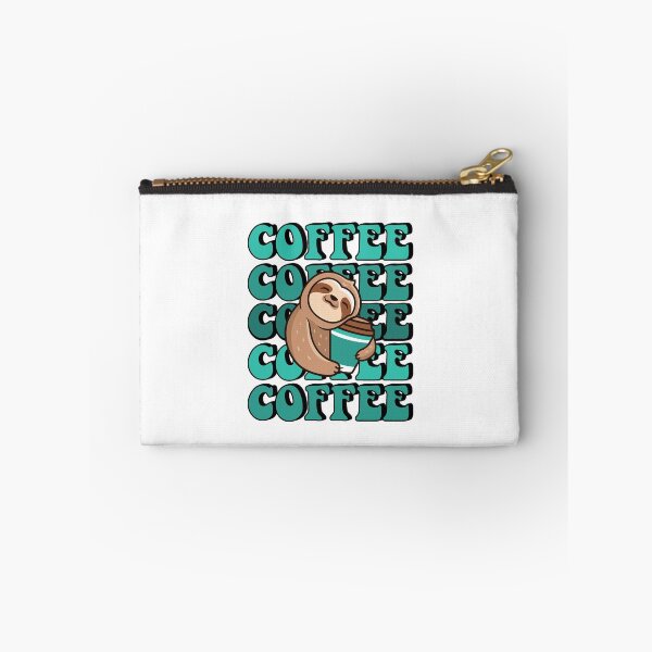 Item preview, Sloth With Coffee designed and sold by RockBeeDesigns.