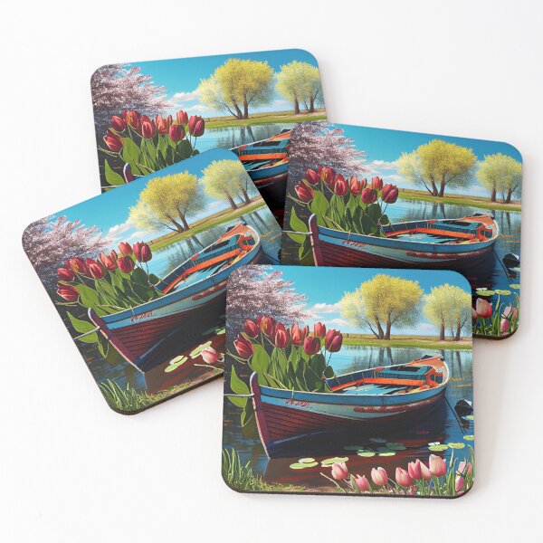Item preview, A boat of spring designed and sold by LonelyKraken.