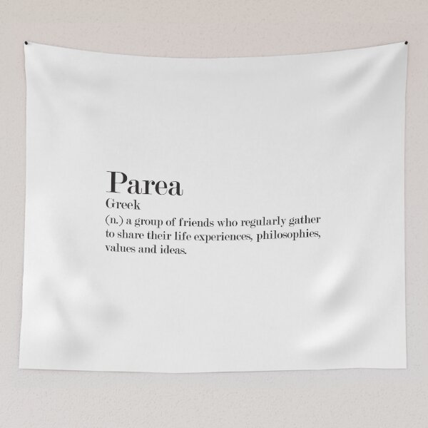 Item preview, Parea - Greek - Beautiful Word Definition designed and sold by Zooone.
