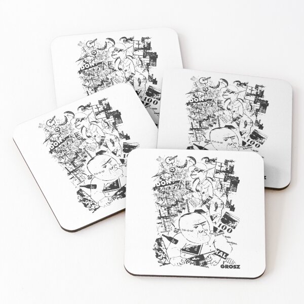 Item preview, George Grosz - The Culprit Remains Unknown designed and sold by ungooman-.