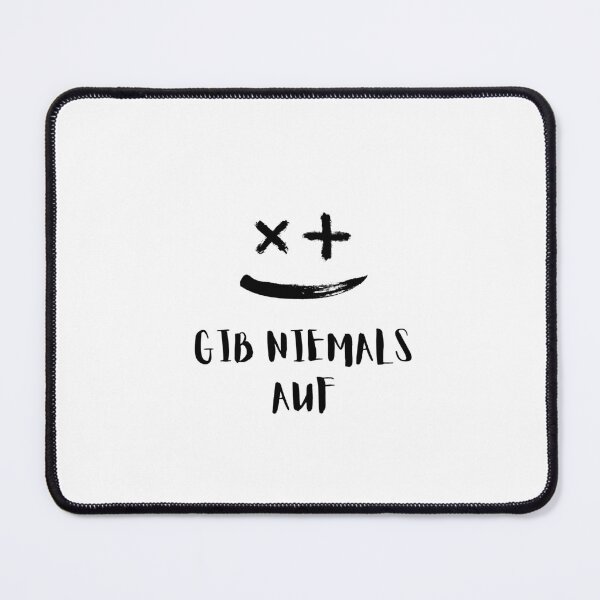 Item preview, Gib niemals auf - Never Give Up, Motivational German Quote designed and sold by RM-Journey.