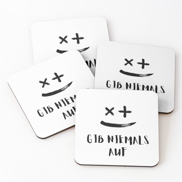 Item preview, Gib niemals auf - Never Give Up, Motivational German Quote designed and sold by RM-Journey.