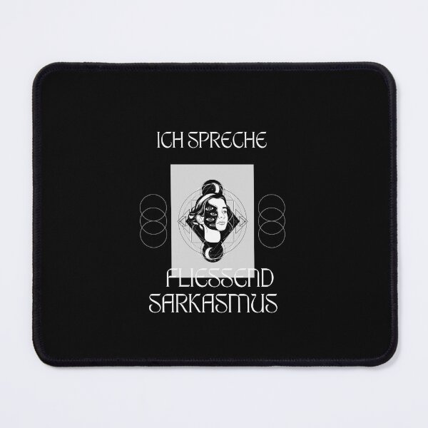 Item preview, Ich spreche fließend Sarkasmus - I Speak Fluent Sarcasm, Humorous German Saying designed and sold by RM-Journey.