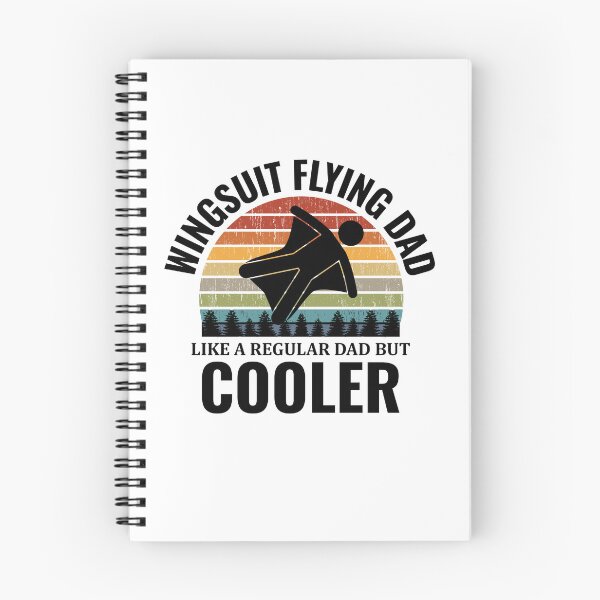 Item preview, Wingsuit flying Dad Base Jumping Skydiving Wingsuiting designed and sold by TastefulTees.