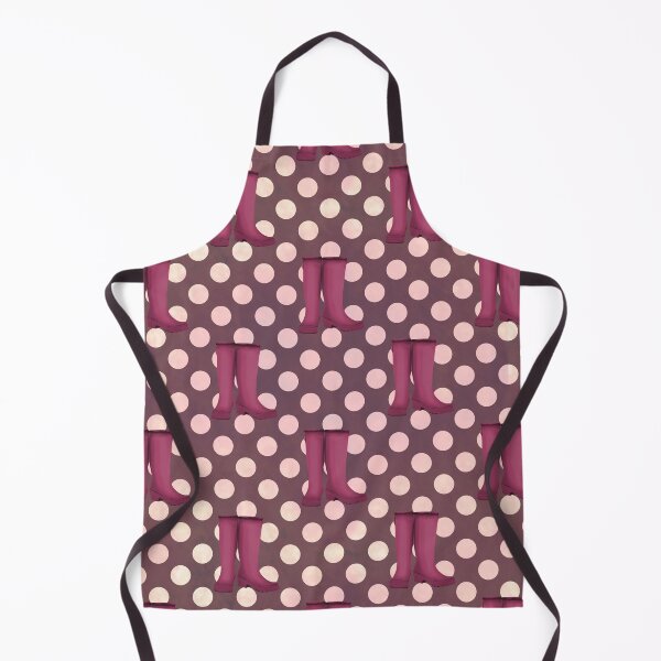 Item preview, Polka dot wellies pattern designed and sold by CharlieCreates.