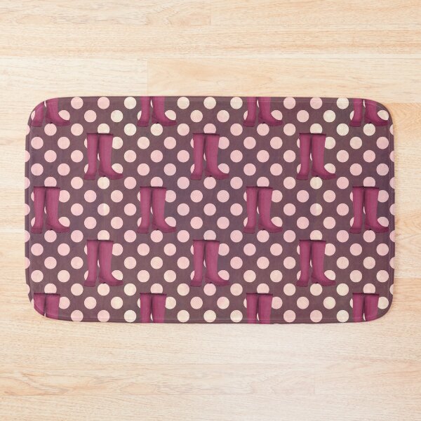 Item preview, Polka dot wellies pattern designed and sold by CharlieCreates.