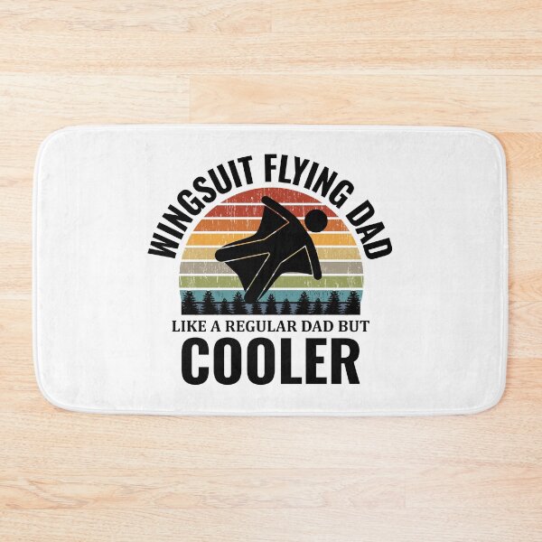 Item preview, Wingsuit flying Dad Base Jumping Skydiving Wingsuiting designed and sold by TastefulTees.