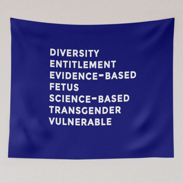 Item preview, 7 Banned Words CDC designed and sold by LoveAndDefiance.