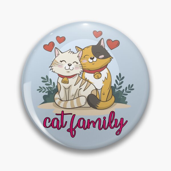 Item preview, Cat family designed and sold by IdeasForFreedom.