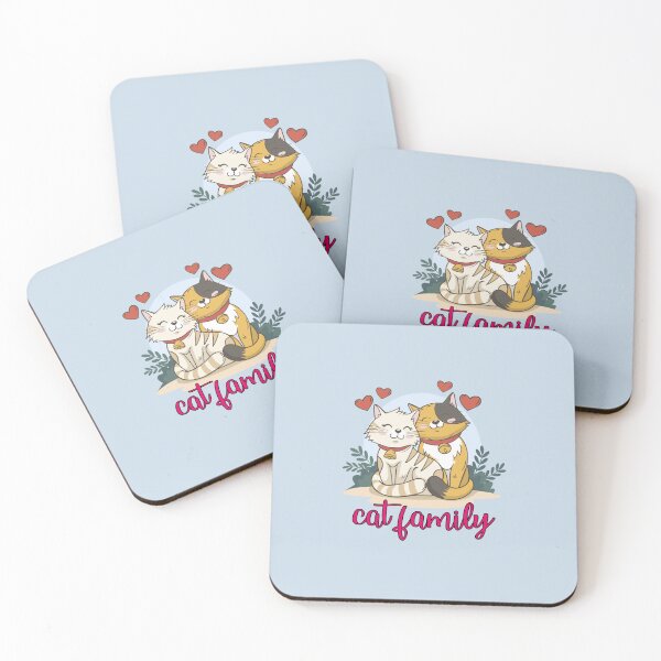 Item preview, Cat family designed and sold by IdeasForFreedom.