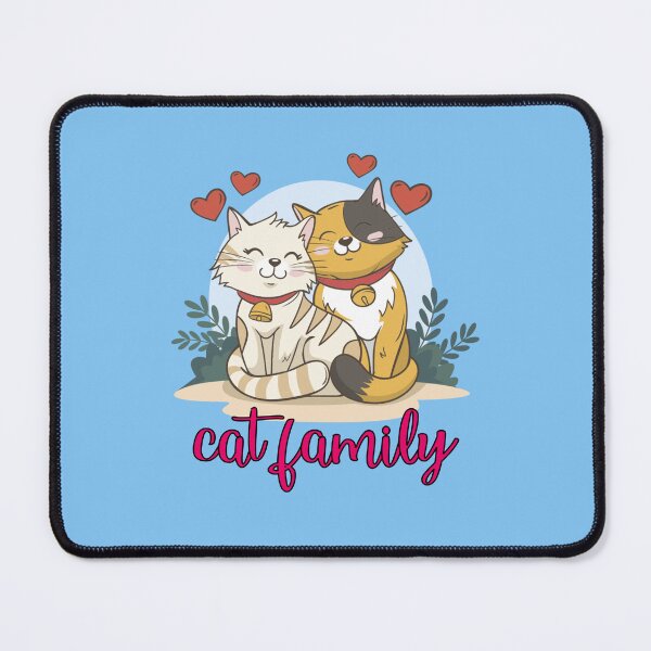 Item preview, Cat family designed and sold by IdeasForFreedom.