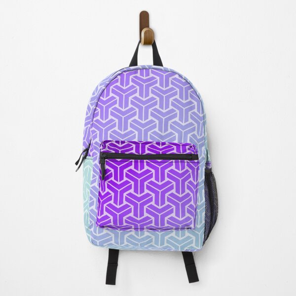 Item preview, Japan Kumikikko Pattern in Purple Blue Gradient designed and sold by Takeda-art.