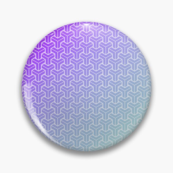 Item preview, Japan Kumikikko Pattern in Purple Blue Gradient designed and sold by Takeda-art.