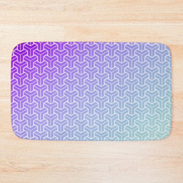 Item preview, Japan Kumikikko Pattern in Purple Blue Gradient designed and sold by Takeda-art.