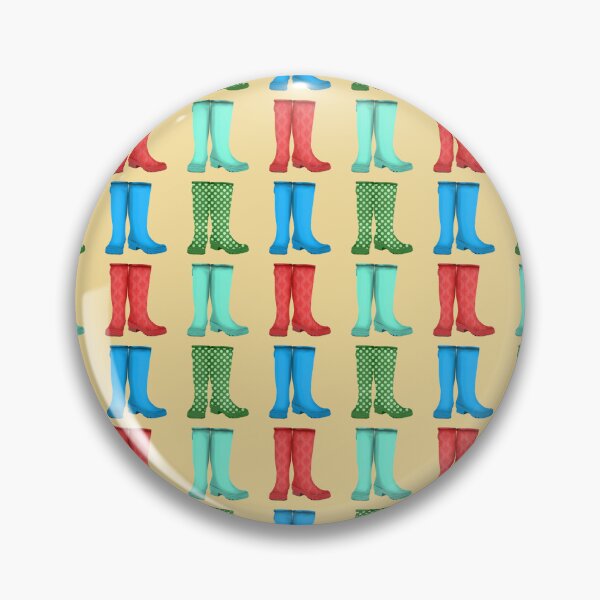 Item preview, Polka dot wellies pattern designed and sold by CharlieCreates.