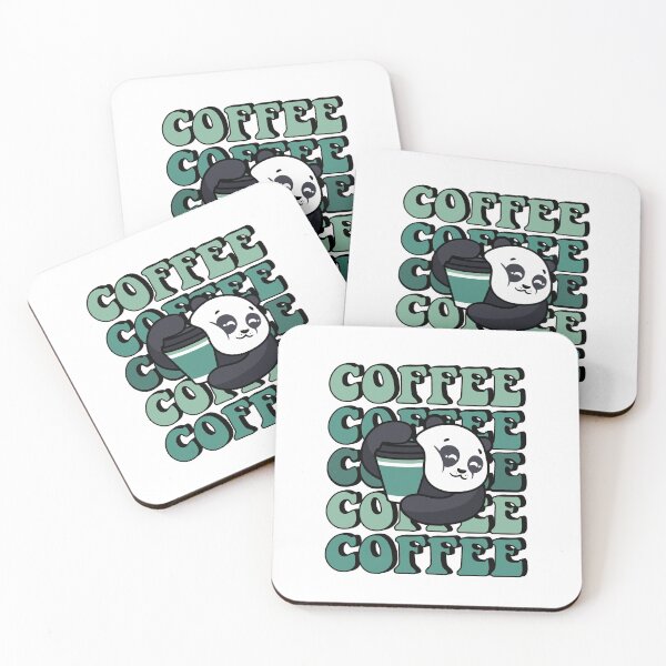 Item preview, Panda With Coffee designed and sold by RockBeeDesigns.