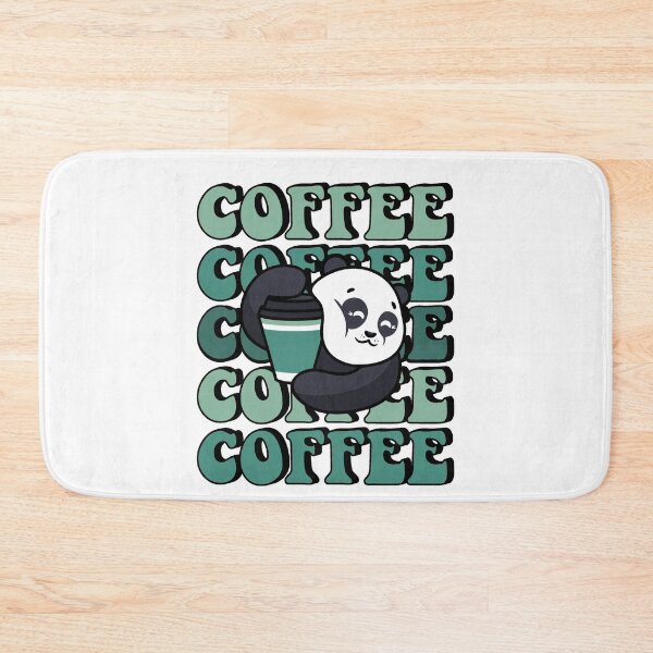 Item preview, Panda With Coffee designed and sold by RockBeeDesigns.