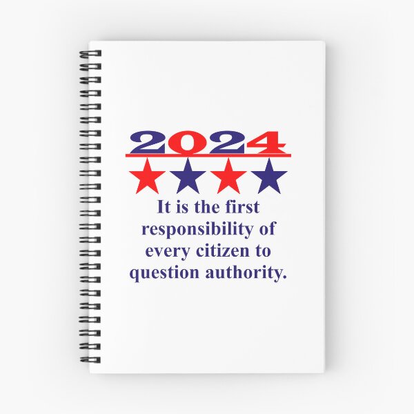 Item preview, It Is The First Responsibility - Political Quote  designed and sold by CrankyOldDude.