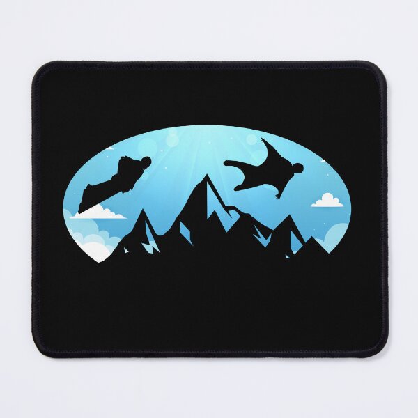 Item preview, Wingsuit flying Base Jumping Skydiving Wingsuiting designed and sold by TastefulTees.