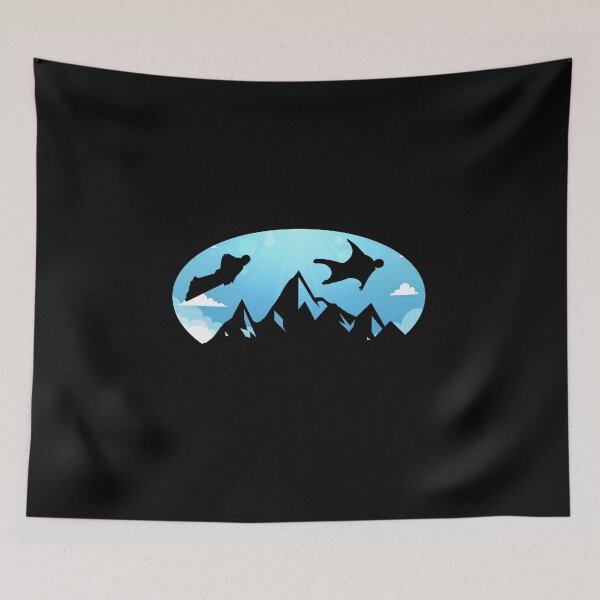Item preview, Wingsuit flying Base Jumping Skydiving Wingsuiting designed and sold by TastefulTees.