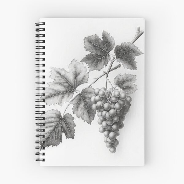 Item preview, Black and White Wine Art Grape of Wine  designed and sold by Alper Billik.