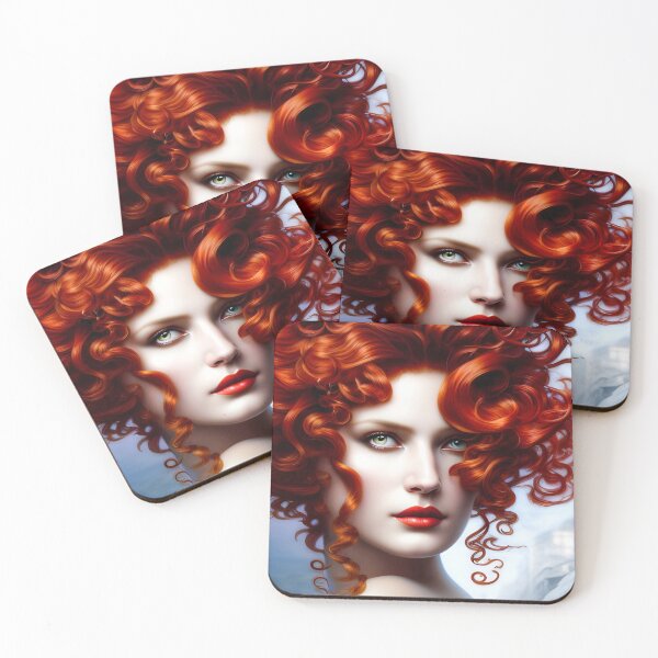 Item preview, Lovely Red Curls designed and sold by DoublecrashArt.