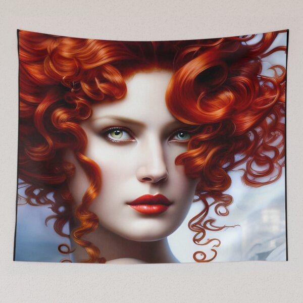 Item preview, Lovely Red Curls designed and sold by DoublecrashArt.