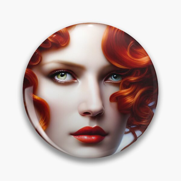 Item preview, Lovely Red Curls designed and sold by DoublecrashArt.
