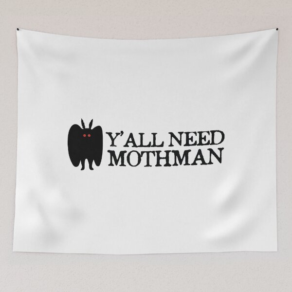 Item preview, Y'all need Mothman designed and sold by since-here.
