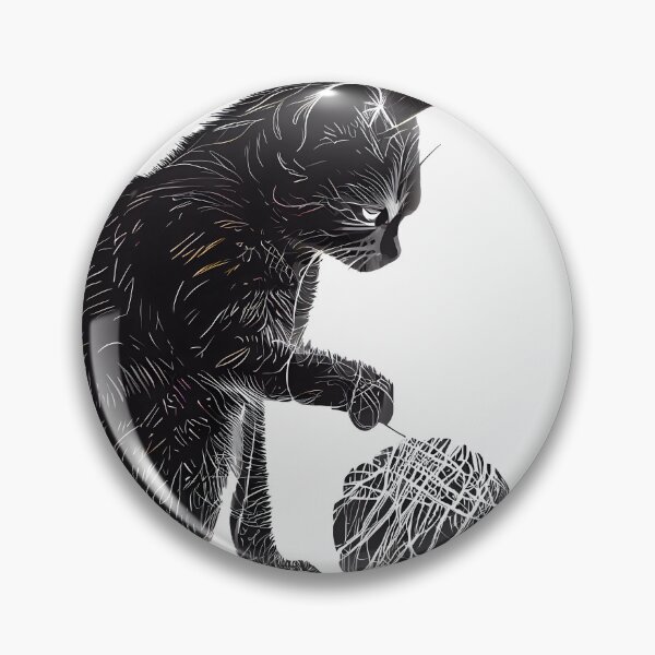 Item preview, Watching a Cat Play with a Ball of String designed and sold by PosterManiaRo.