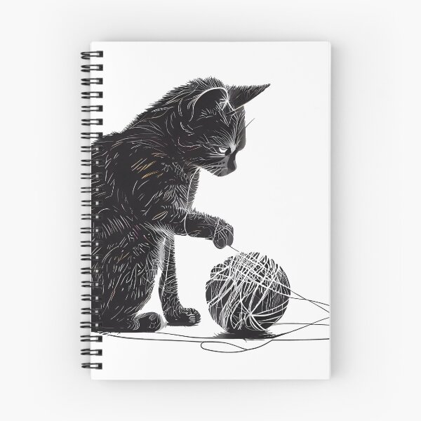 Item preview, Watching a Cat Play with a Ball of String designed and sold by PosterManiaRo.