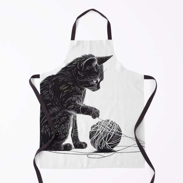 Item preview, Watching a Cat Play with a Ball of String designed and sold by PosterManiaRo.