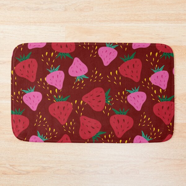 Item preview, Strawberry Day Fun Fruit Pattern Design  designed and sold by PY Tees.
