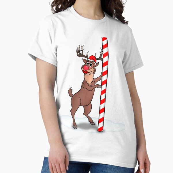 Item preview, North pole dancing reindeer designed and sold by polygrafix.