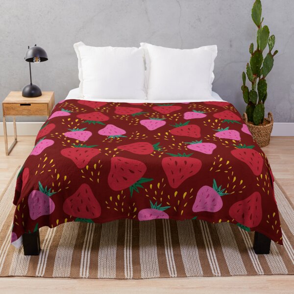 Item preview, Strawberry Day Fun Fruit Pattern Design  designed and sold by PY Tees.