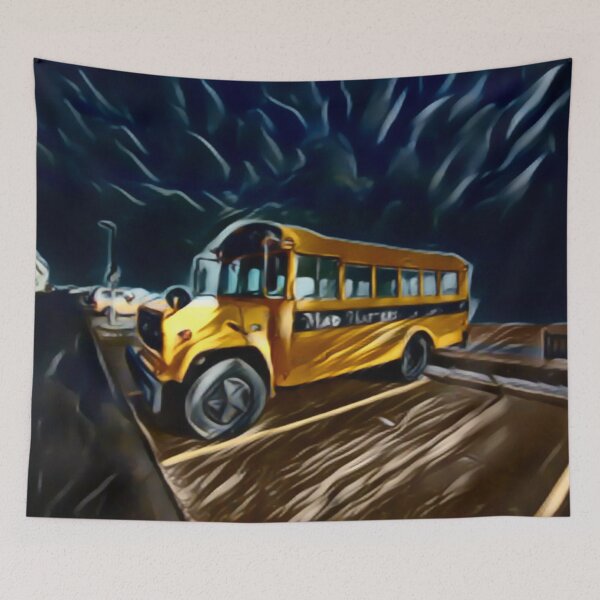 Item preview, American School Bus In Expressive Blend designed and sold by Fearless-Fox.