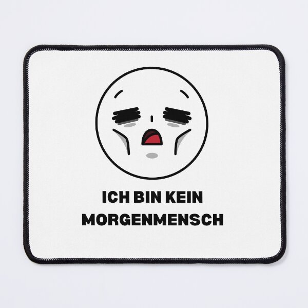 Item preview, Ich bin kein Morgenmensch - Not a Morning Person, Funny German Design designed and sold by RM-Journey.