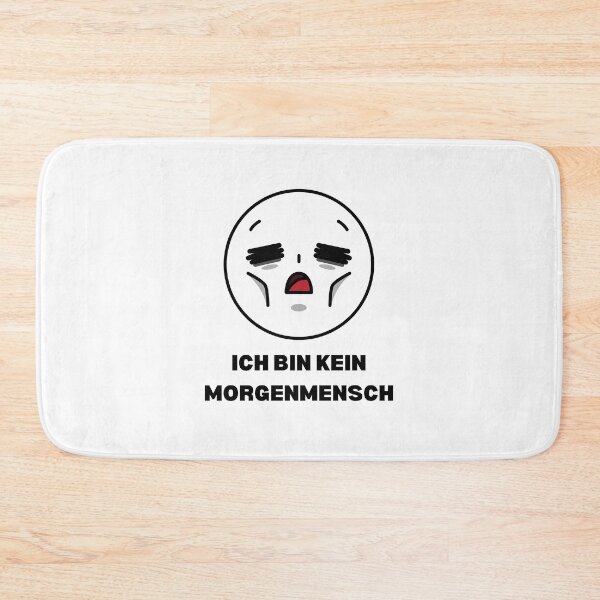 Item preview, Ich bin kein Morgenmensch - Not a Morning Person, Funny German Design designed and sold by RM-Journey.